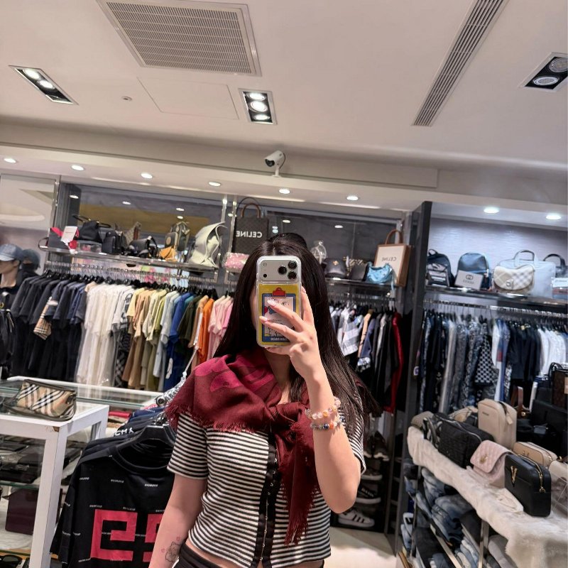 💎Han's house精品服飾💎 Burberry 戰馬 絲巾 圍巾 領巾 義大利製200x70CM-6