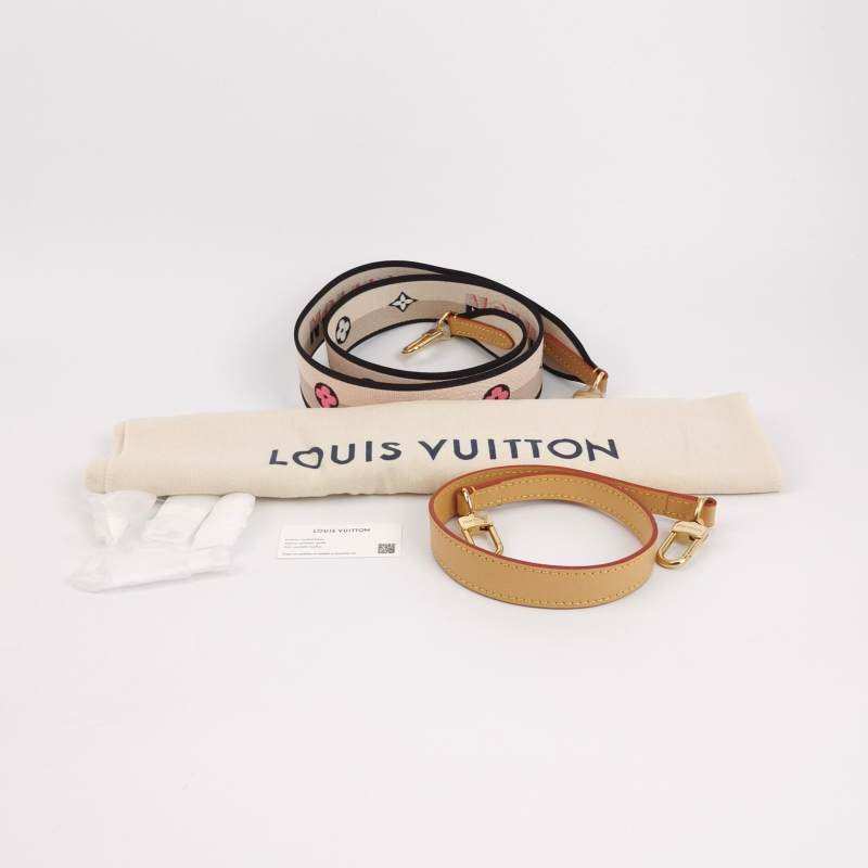 Louis Vuitton (LV) Diane植鞣革Monogram印花斜背包單肩包晶片款-8