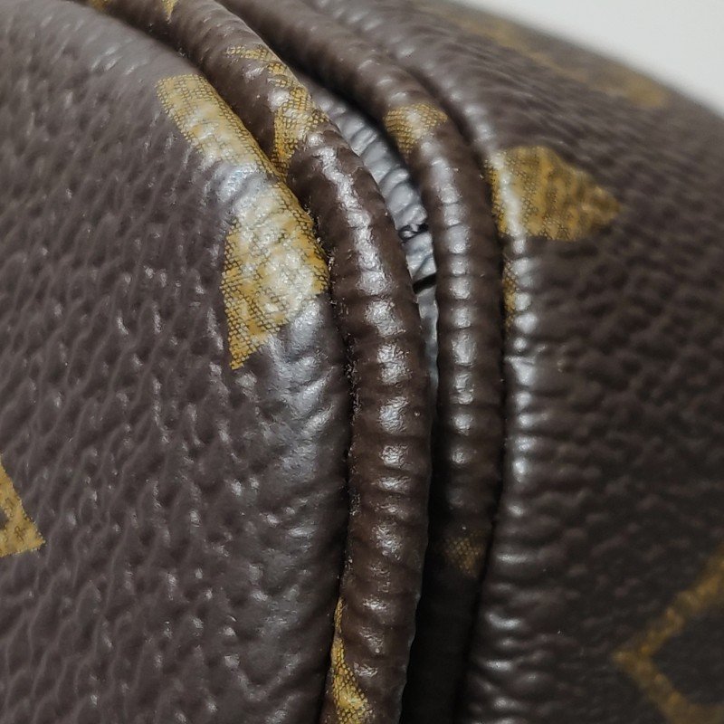 Louis Vuitton (LV) Pochette Metis East West植鞣革老花斜背包單肩包晶片款-16