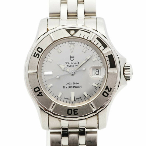 帝舵Hydronaut 99090銀色錶盤女士腕錶