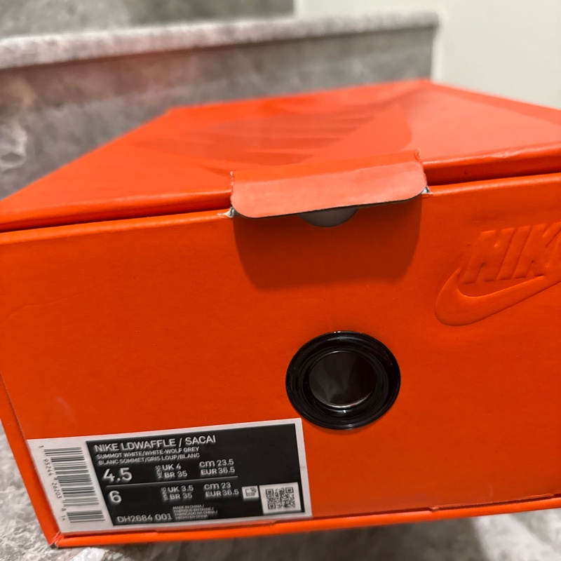 二手正品Nike LDWAFFLE/SACAI 灰色23cm-11