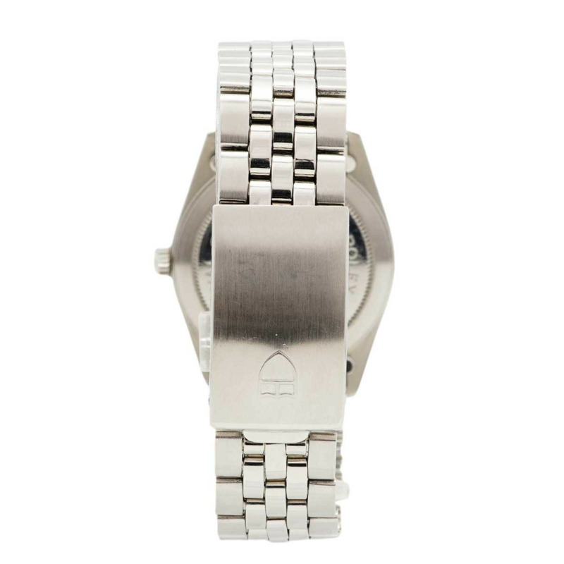 帝舵王子蠔式恆動74010銀色錶盤男士腕錶-7