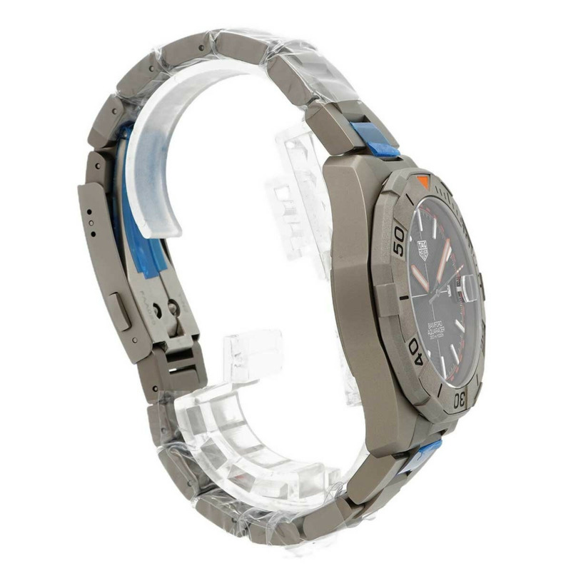 TAG Heuer Aquaracer Vanford限量版WAY208F黑色錶盤男士腕錶-2