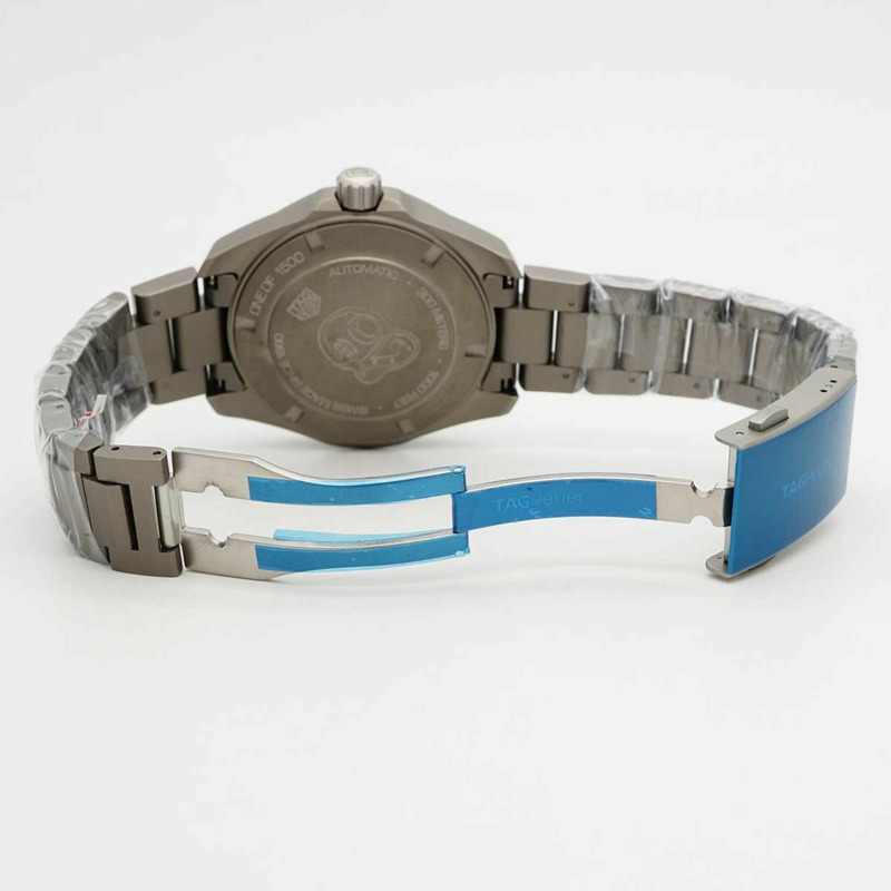 TAG Heuer Aquaracer Vanford限量版WAY208F黑色錶盤男士腕錶-3