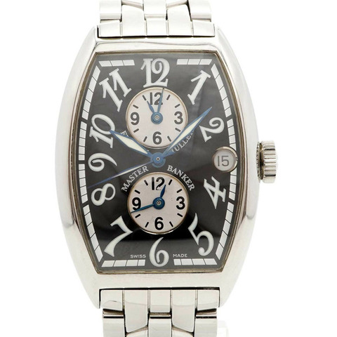 法穆蘭 Master Banker 5850MB 黑色錶盤男士腕錶
