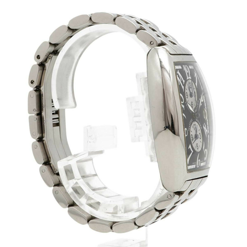 法穆蘭 Master Banker 5850MB 黑色錶盤男士腕錶-2