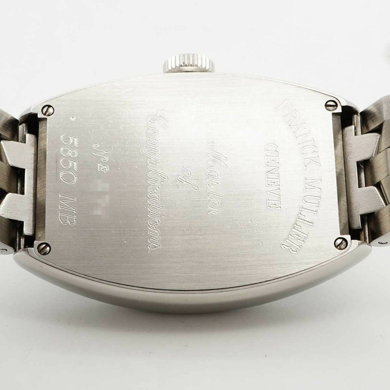 法穆蘭 Master Banker 5850MB 黑色錶盤男士腕錶-4