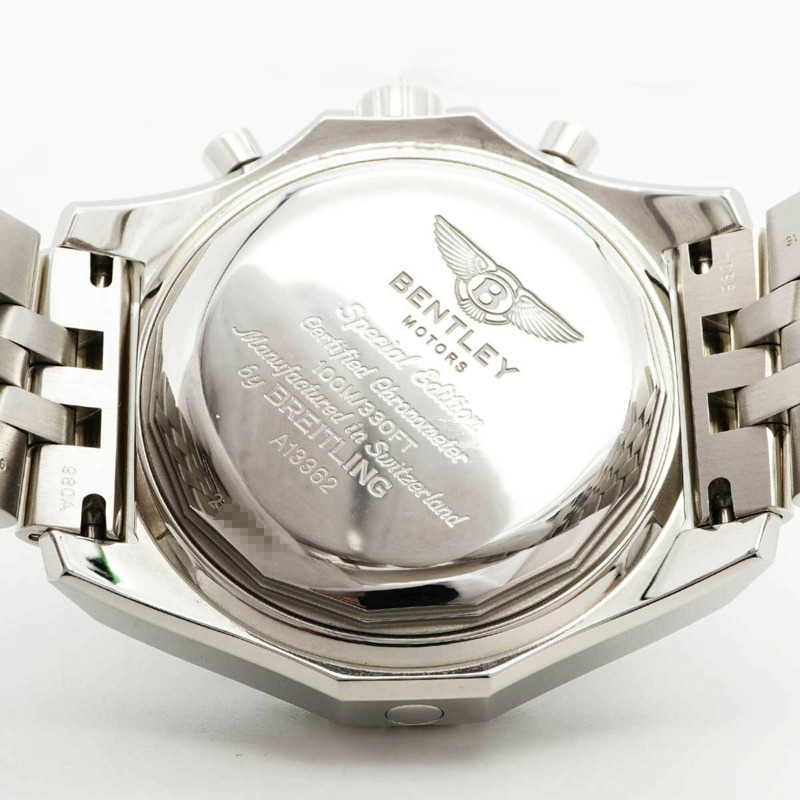 百年靈賓利 A133627X A13362 藍色錶盤男士腕錶-4