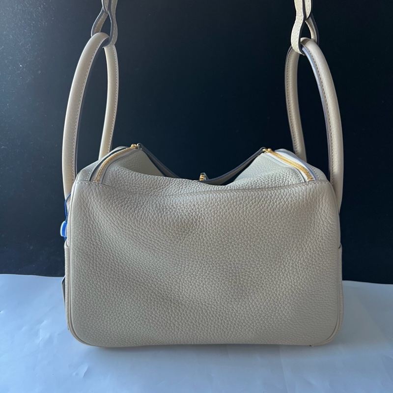 🌈Hermes🧡Lindy 26🧡風衣灰金扣🌈99新閑置🌟有單🌈TC皮🌟lindy26🌟lindy🌟愛馬仕🌟-1