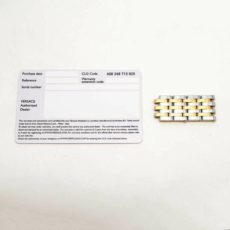 范思哲 V-Eternal VENCA0424 綠色錶盤男士腕錶-9