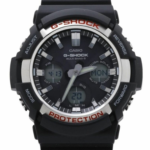 卡西歐 G-SHOCK GAW-100 系列 GAW-100-1AJF 黑色樹脂/不鏽鋼男士手錶