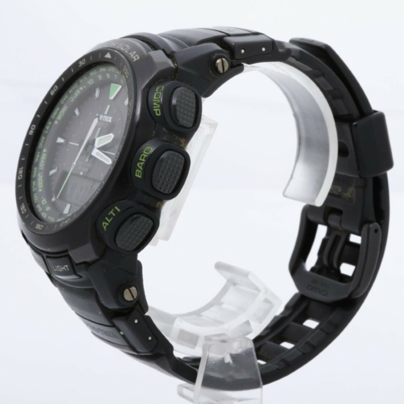 卡西歐 PRO TREK PRW-5100 黑色樹脂/不鏽鋼男士手錶-1