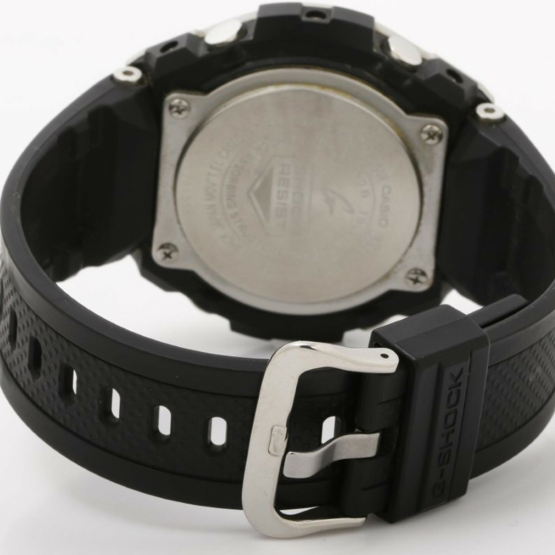 卡西歐 G-SHOCK G-STEEL GST-W100 系列 GST-W110-1AJF 黑色樹脂/不鏽鋼男士手錶-4