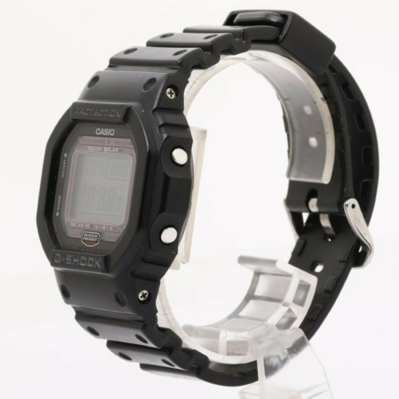 卡西歐 G-SHOCK DIGITAL 5000 系列 GW-5000-1JF 黑色不鏽鋼/樹脂男士數位手錶-1