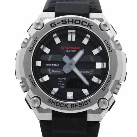 卡西歐 G-SHOCK G-STEEL GST-B600 系列 GST-B600-1AJF 黑色樹脂/不鏽鋼男士手錶