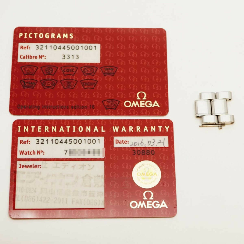 歐米茄超霸系列 321.10.44.50.01.001 黑色錶盤男士腕錶-9