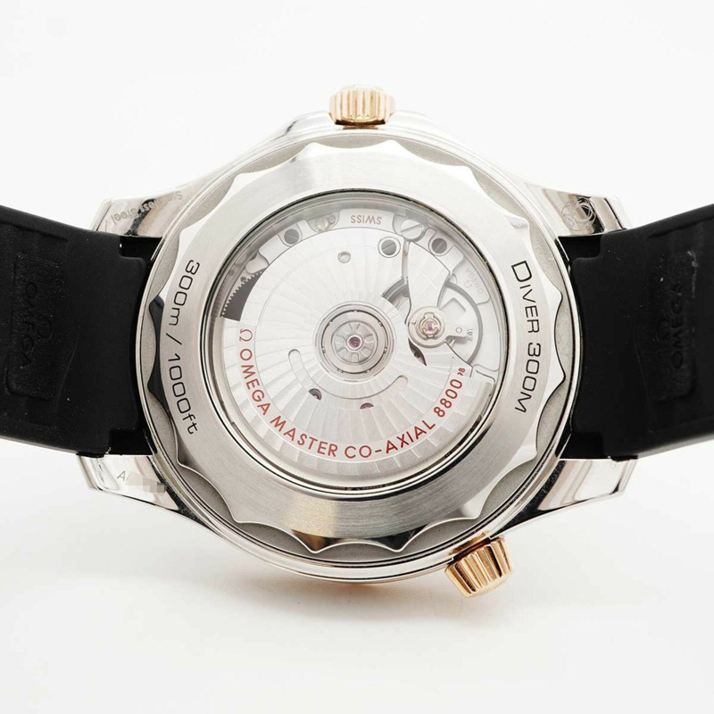 歐米茄海馬系列 210.22.42.20.01.002 黑色錶盤男士腕錶-4