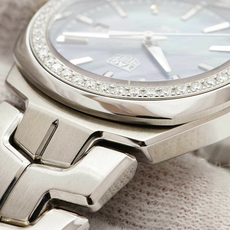 TAG Heuer Link WBC1315 藍色錶盤小姐腕錶-6
