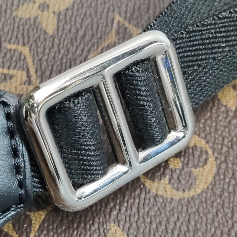 Louis Vuitton (LV) Christopher中型牛皮Monogram印花垂蓋雙肩包晶片款-10