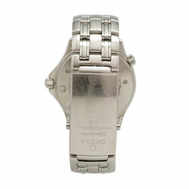 歐米茄海馬系列 2541.80 海軍藍錶盤男士腕錶-7