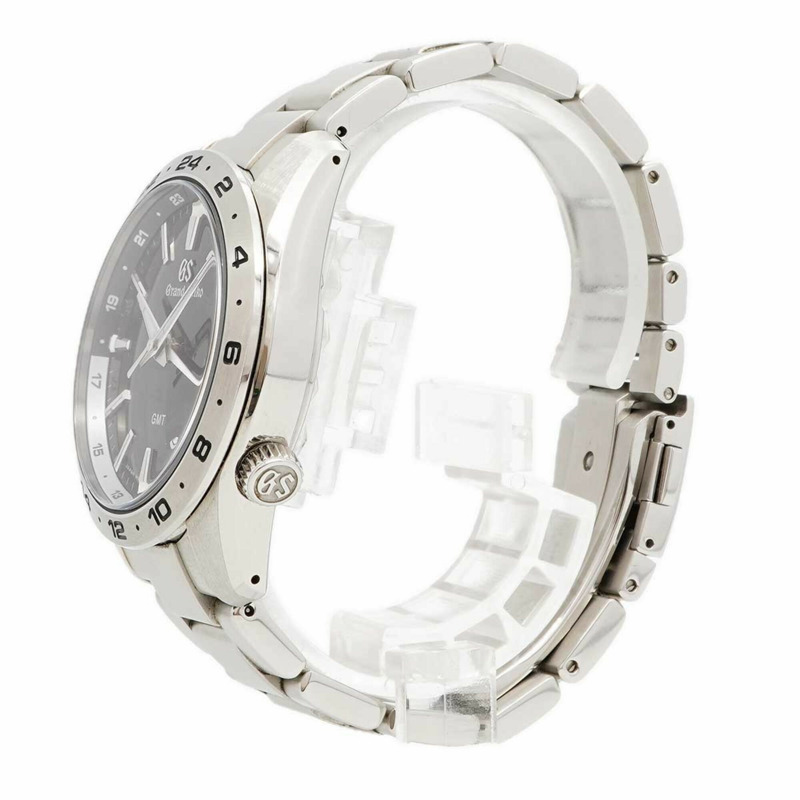 精工 Grand SBGN027 9F86-0AK0 黑色錶盤男士腕錶-1