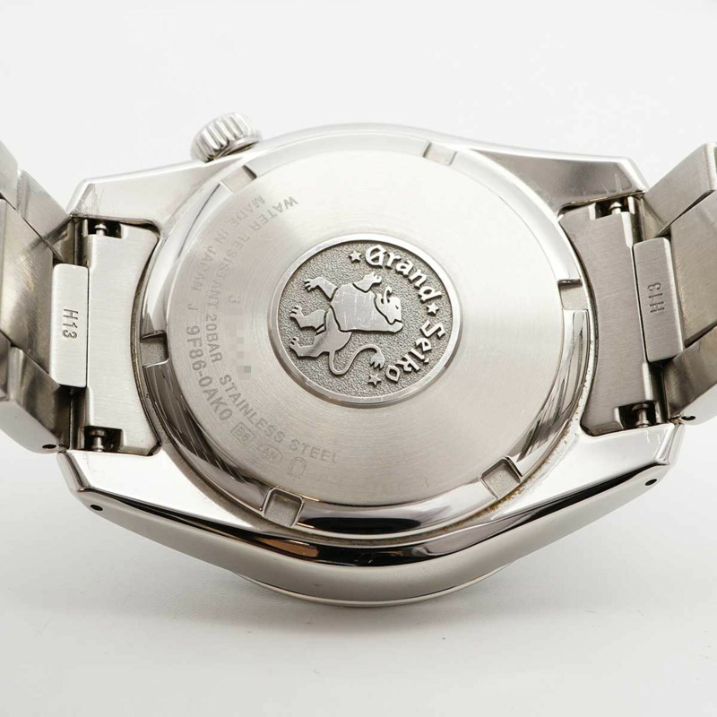 精工 Grand SBGN027 9F86-0AK0 黑色錶盤男士腕錶-4