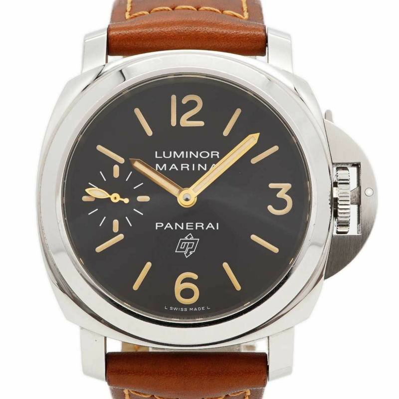 沛納海 Luminor Marina PAM00632 黑色錶盤男士腕錶-0