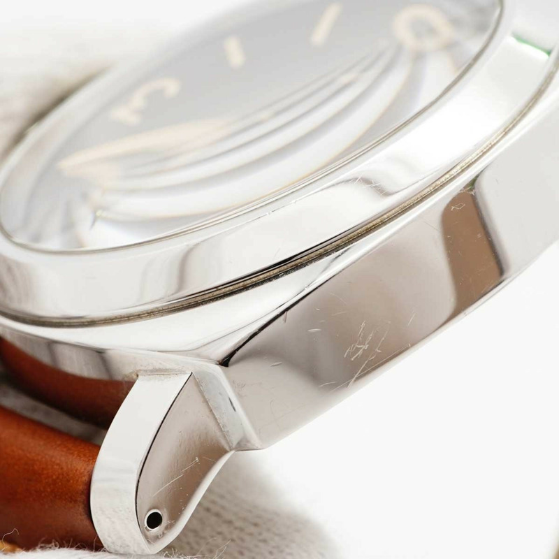 沛納海 Luminor Marina PAM00632 黑色錶盤男士腕錶-5