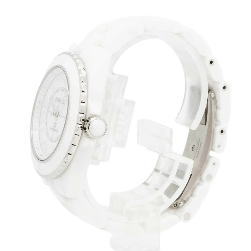 香奈兒 J12 幻影 H6186 白色錶盤男士腕錶-1