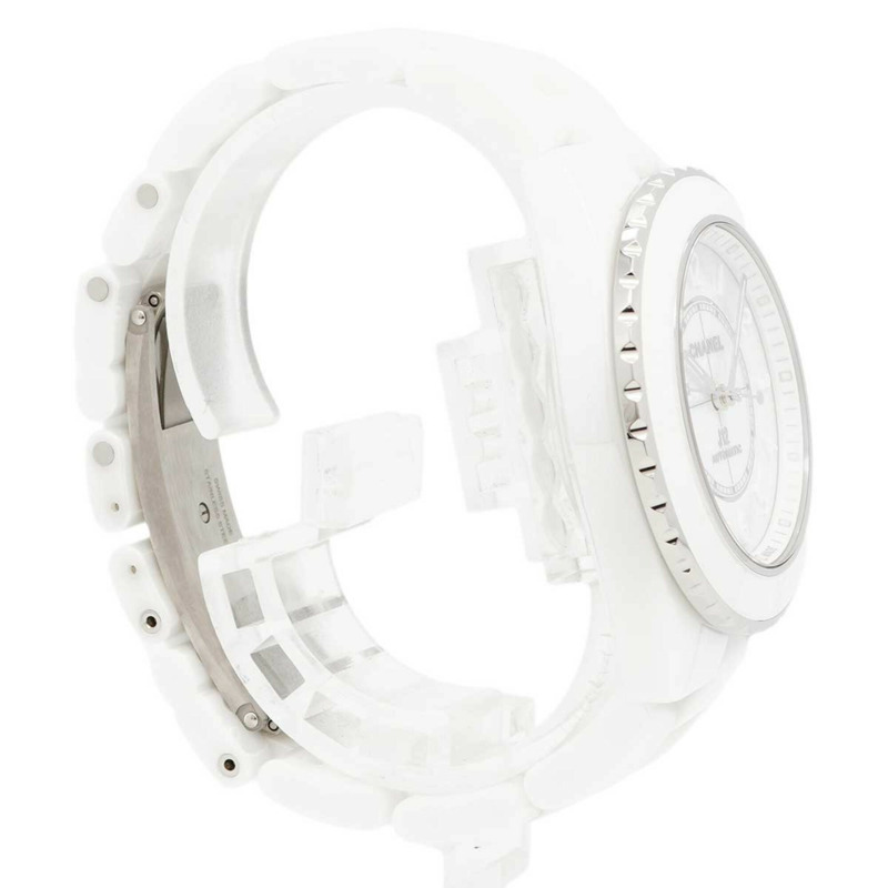 香奈兒 J12 幻影 H6186 白色錶盤男士腕錶-2