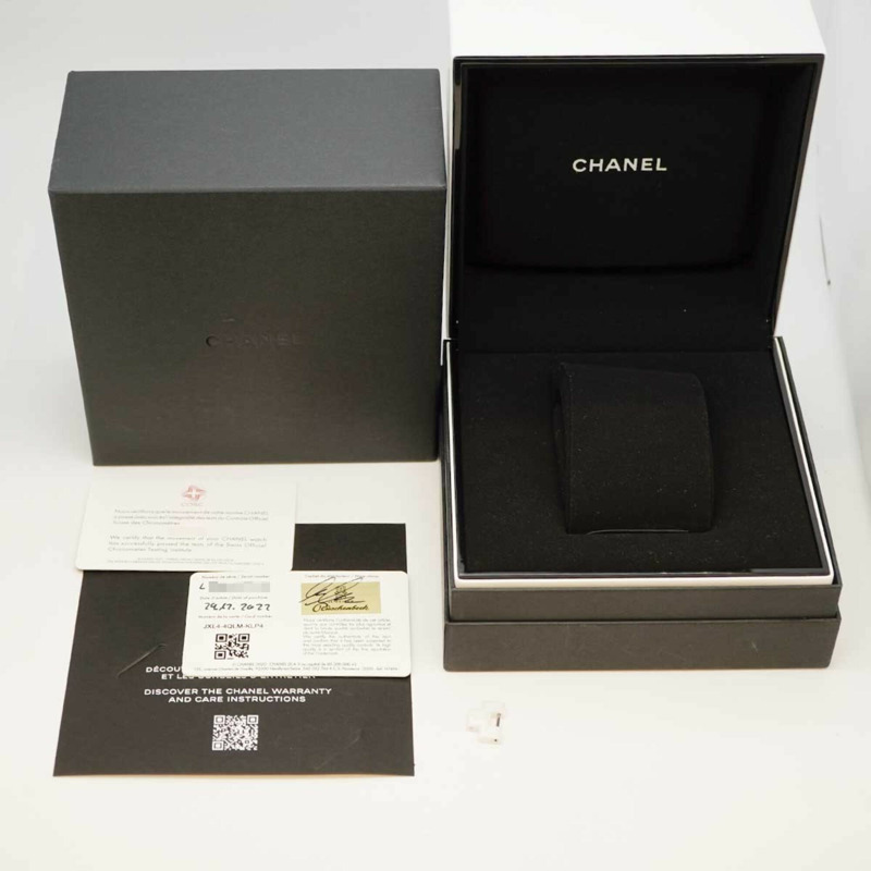 香奈兒 J12 幻影 H6186 白色錶盤男士腕錶-8