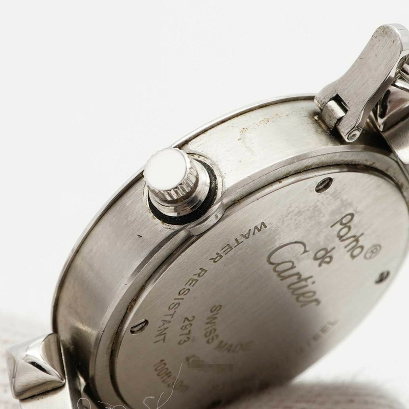 卡地亞 Miss Pasha W3140008 粉紅錶盤小姐腕錶-8