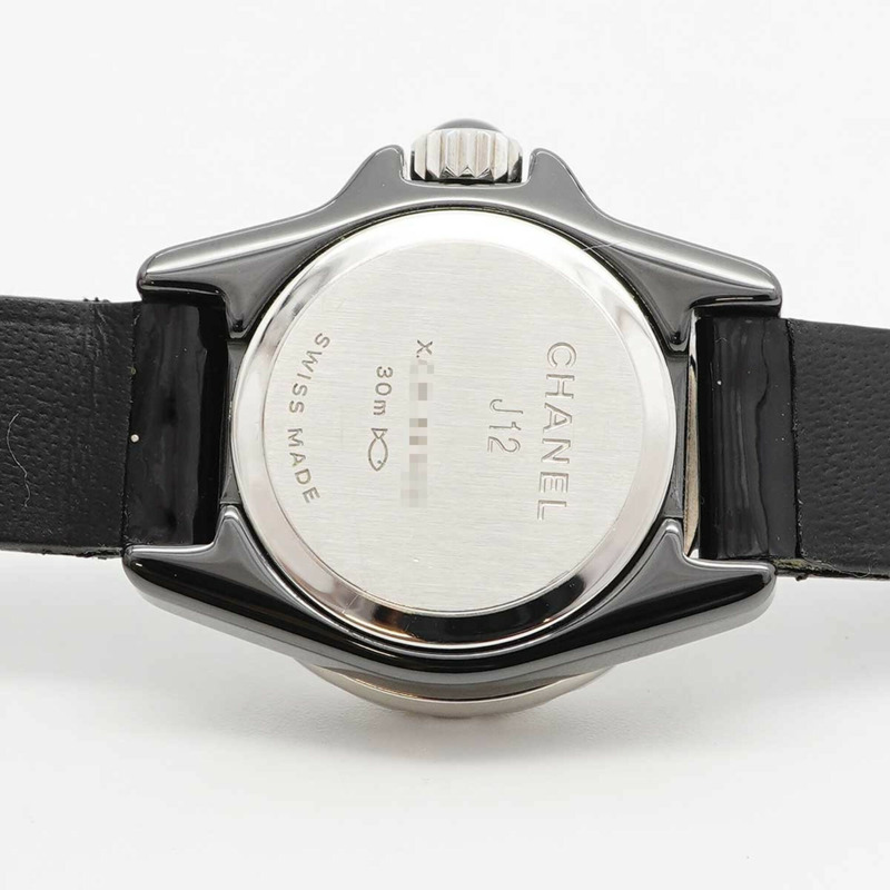 香奈兒 J12 XS H4663 黑色錶盤小姐腕錶-4