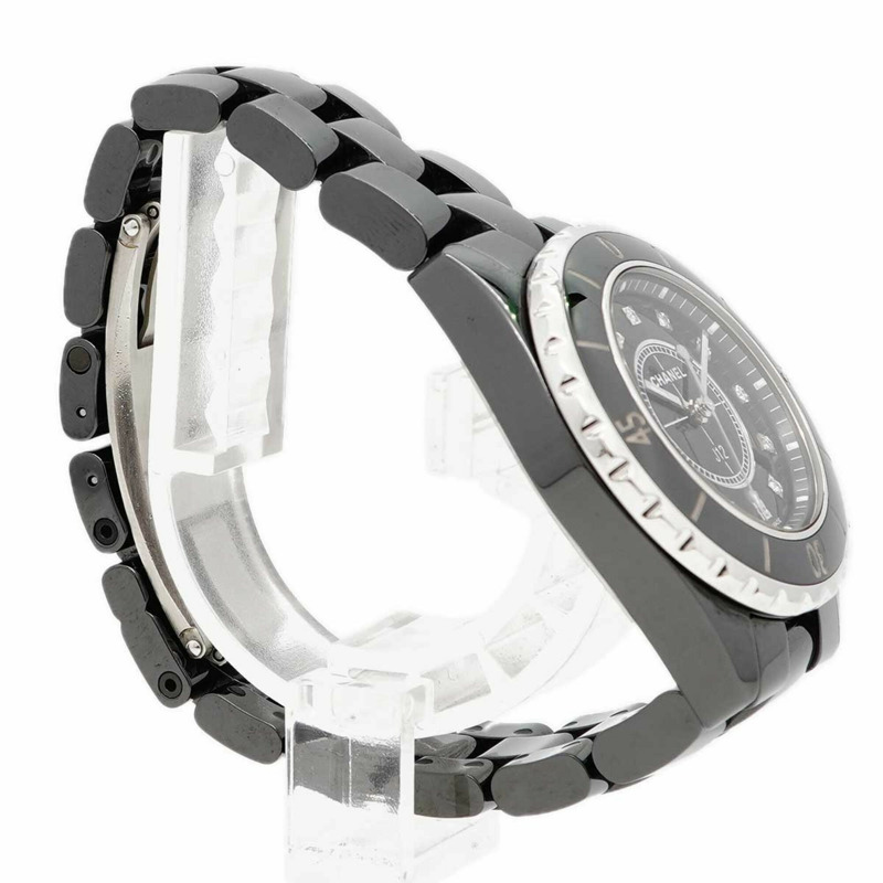 香奈兒 J12 H1625 黑色錶盤小姐腕錶-2