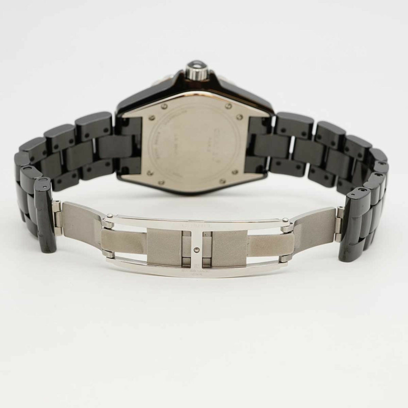 香奈兒 J12 H1757 黑色錶盤男士腕錶-3