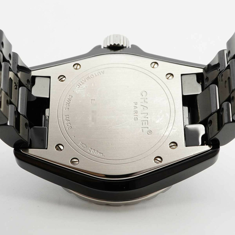 香奈兒 J12 H1757 黑色錶盤男士腕錶-4