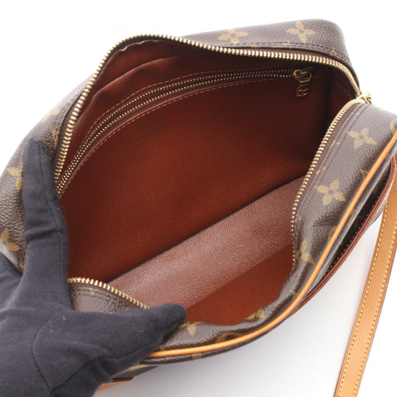 路易威登 Trocadero 27 單肩包/手提包，塗層帆布和皮革，Monogram 圖案，女士，棕色，M51274-2