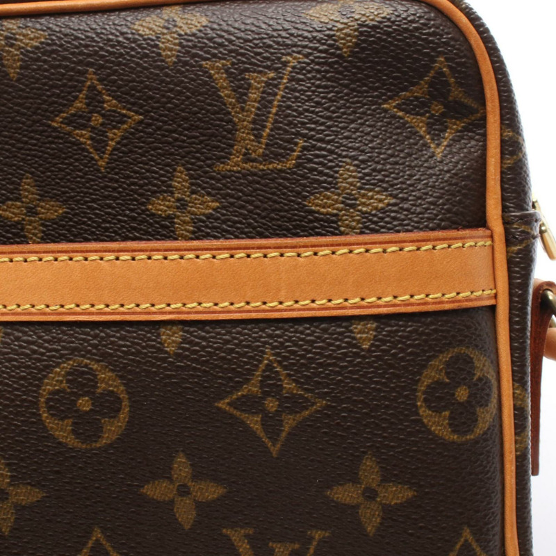 路易威登 Trocadero 27 單肩包/手提包，塗層帆布和皮革，Monogram 圖案，女士，棕色，M51274-6