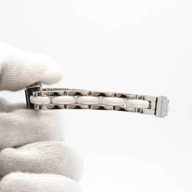 香奈兒 Première H2132 白色錶盤女士腕錶-5