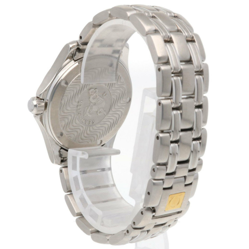 歐米茄海馬系列腕錶，不鏽鋼錶殼，石英機芯，拋光錶盤，型號564221XXX，男士腕錶，防水深度120米-4