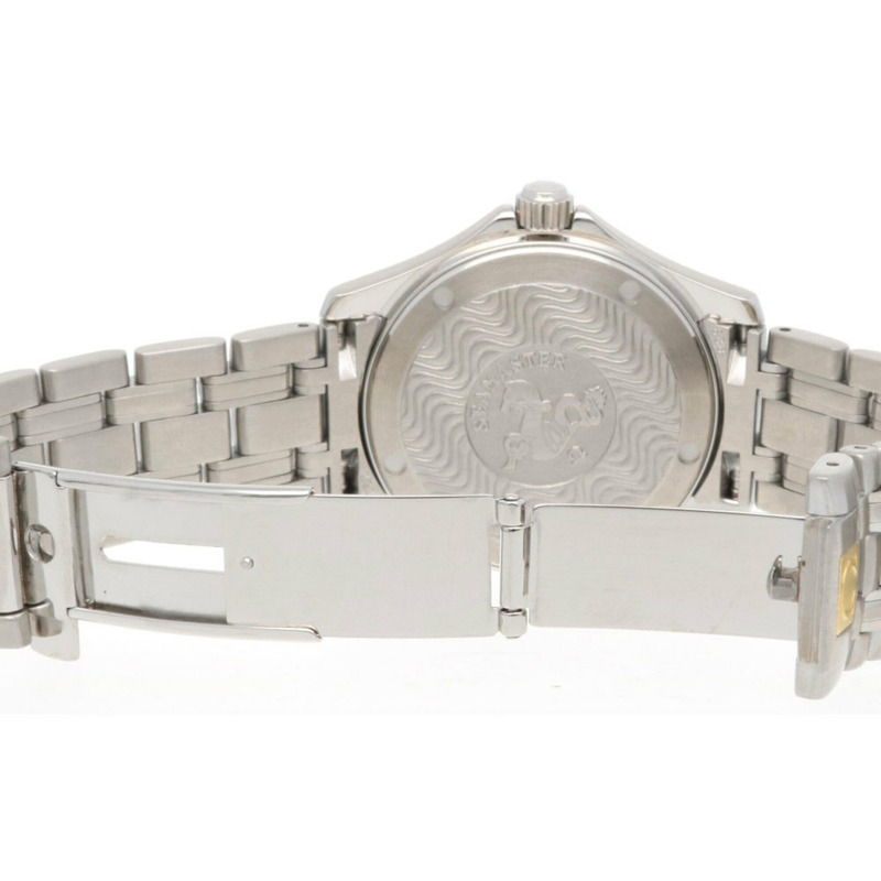 歐米茄海馬系列腕錶，不鏽鋼錶殼，石英機芯，拋光錶盤，型號564221XXX，男士腕錶，防水深度120米-8