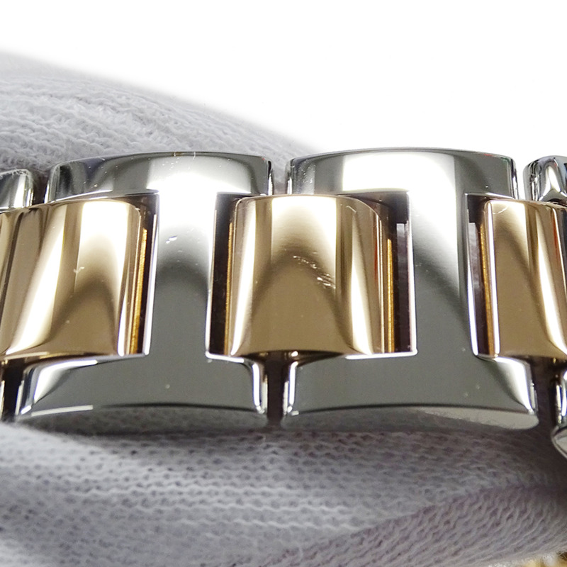 卡地亞 Ballon Bleu 男孩自動腕錶，鑲嵌 11 顆鑽石，不鏽鋼 (SS) 和玫瑰金 (PG)，型號 WE902031。-10