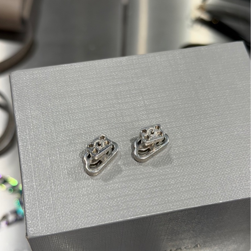 全配件🌟Balenciaga BB鎖扣 耳釘 耳環 ｜Classic Trend CT精品｜台北東區實體-2