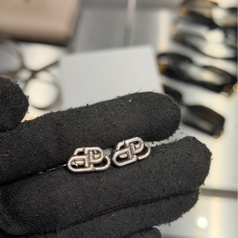 全配件🌟Balenciaga BB鎖扣 耳釘 耳環 ｜Classic Trend CT精品｜台北東區實體-6