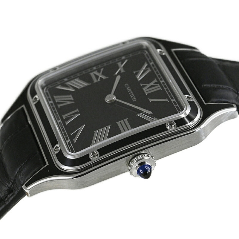 腕錶 AO---CARTIER 卡地亞 Santos-Dumont 手錶 LM WSSA0046-2