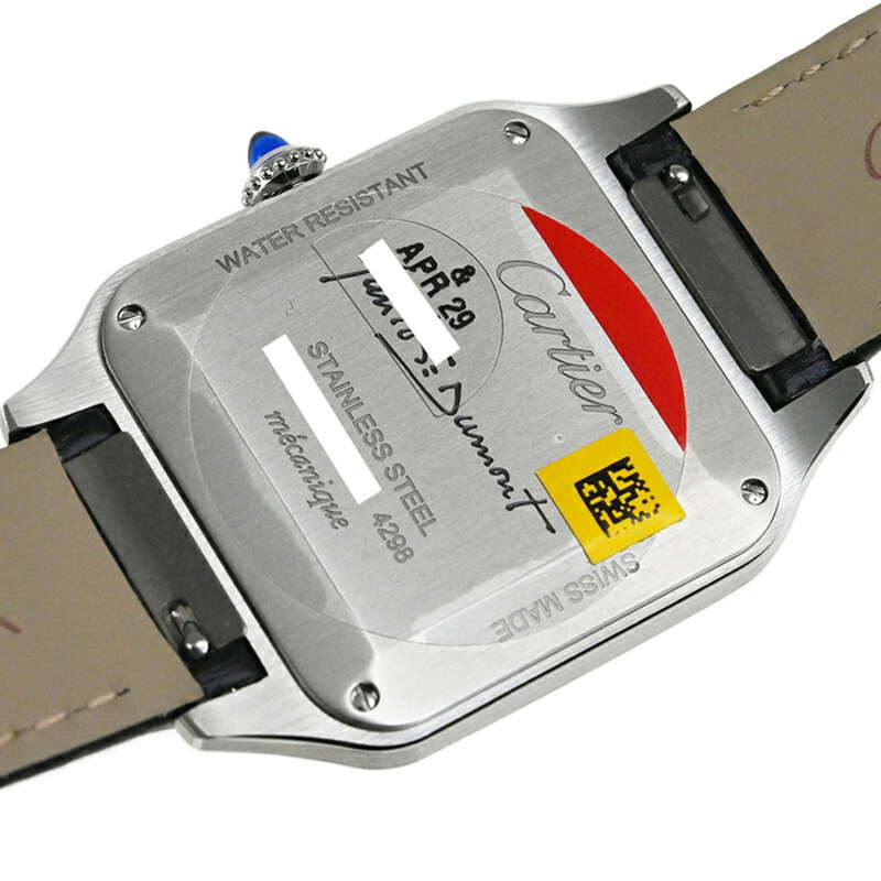 腕錶 AO---CARTIER 卡地亞 Santos-Dumont 手錶 LM WSSA0046-5