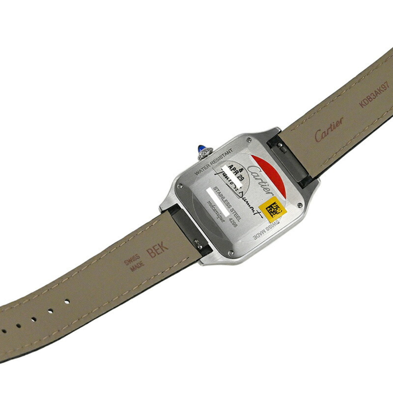 腕錶 AO---CARTIER 卡地亞 Santos-Dumont 手錶 LM WSSA0046-6