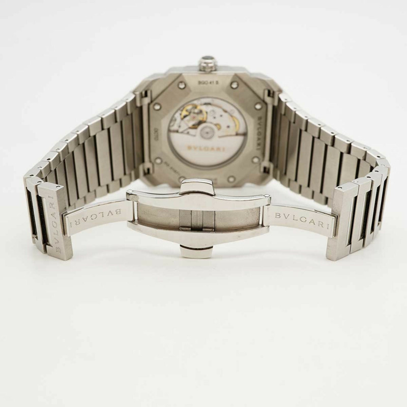 寶格麗 Octo 102031 BGO41S 黑色錶盤男士腕錶-3