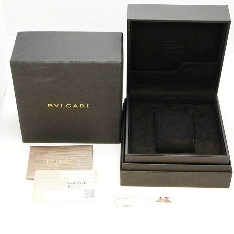 寶格麗 Octo 102031 BGO41S 黑色錶盤男士腕錶-9