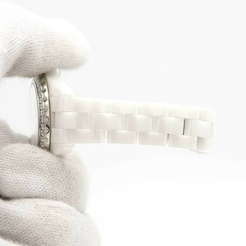 香奈兒 J12 H2572 白色錶盤女錶-5